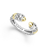 Lagos Two-Tone Station Versa Stacking Ring