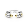 Lagos Two-Tone Station Versa Stacking Ring