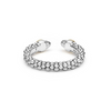 Lagos Two-Tone Diamond Mini Versa Stacking Ring