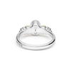 Lagos Two-Tone White Topaz Ring