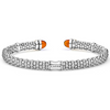 Lagos Two-Tone Citrine Versa Torque 5mm Bracelet