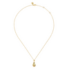 Gabriel & Co 14K Yellow Gold Bujukan Clover Teardrop Pendant Necklace