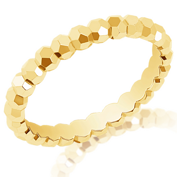 14K Yellow Gold Ring Size 6.5