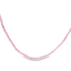 Lauren K 18K Yellow Gold Pink Tourmaline Bead Strand