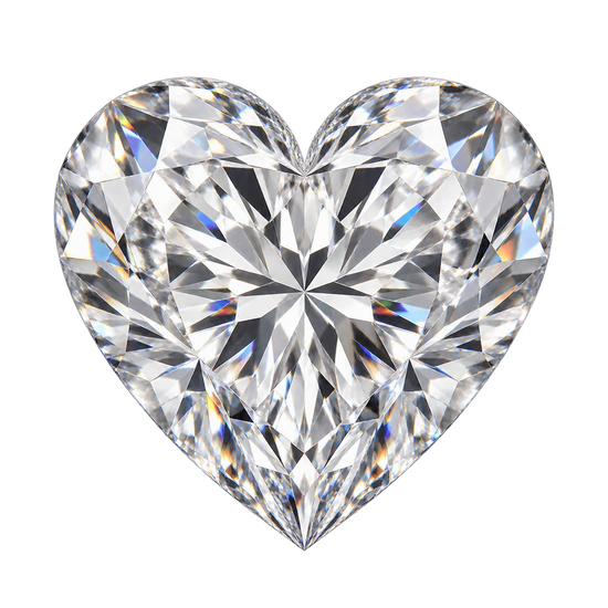 Cathedral Solitaire 03 with 1.17 ct. Heart Natural Diamond