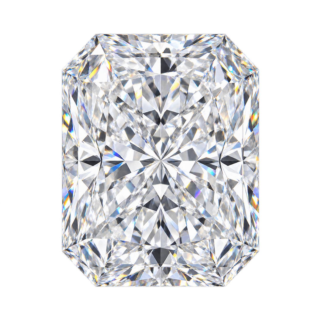 Cathedral Solitaire 05 with 1.50 ct. Radiant Natural Diamond