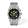 Tissot 42mm Green Dial Stainless steel Chronograph Watch