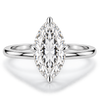 Pear Pave 08 with 1.50 ct. Marquise Natural Diamond