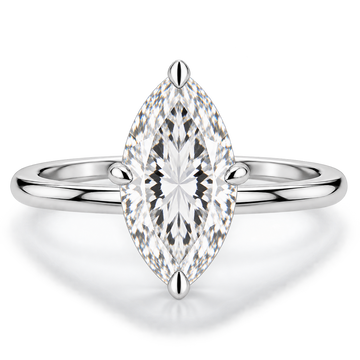 Pear Pave 08 with 1.50 ct. Marquise Natural Diamond