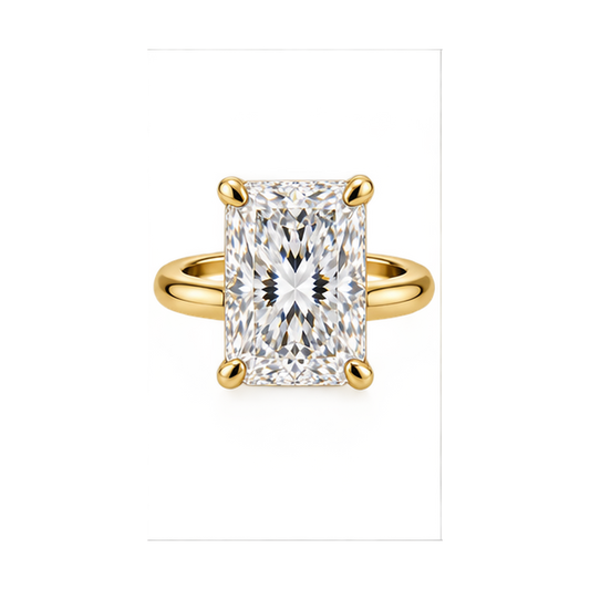 Oval Halo 05 with 1.00 ct. Radiant Natural Diamond